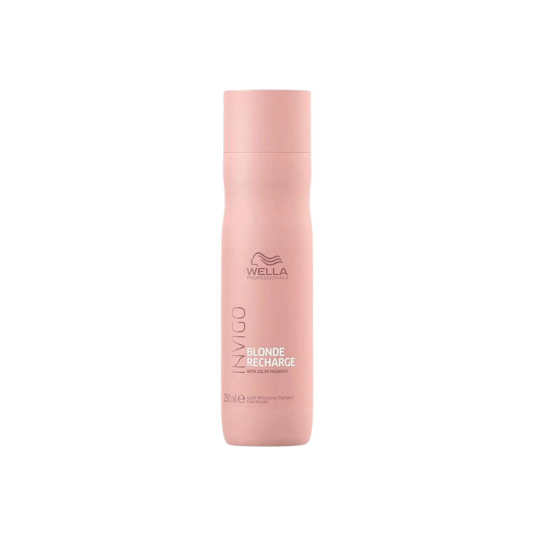 Wella Professionals Invigo Blonde Charge Cool Blonde Shampoo 250ml | Mcinnes and Co